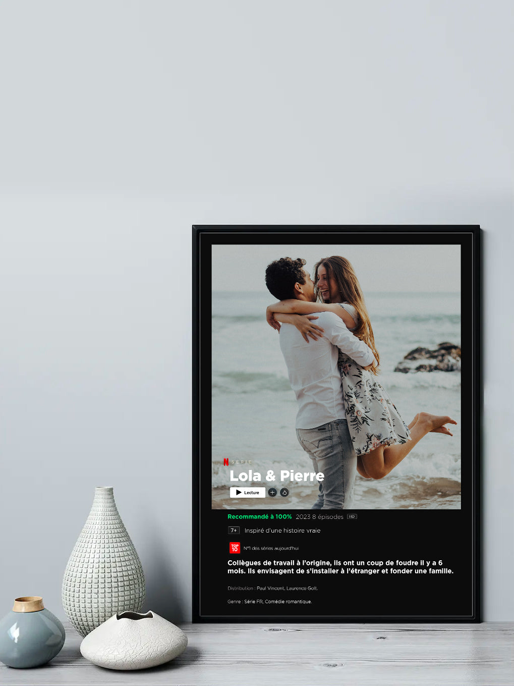 Quadro Personalizado em Formato de Série