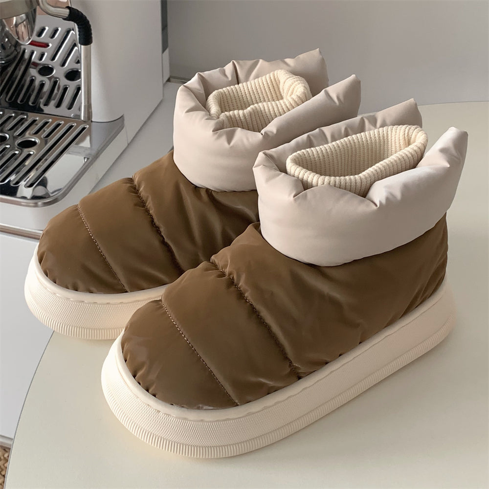 Botas Puff Femininas 'Pé de Algodão'