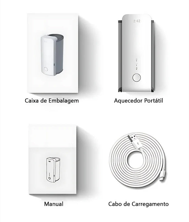 Aquecedor Portátil de Mamadeiras