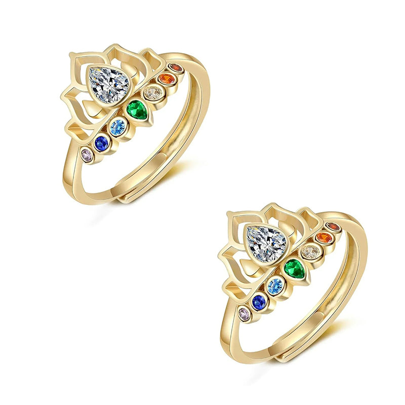 Anel dos 7 Chakras (COMPRE 1 LEVE 2)
