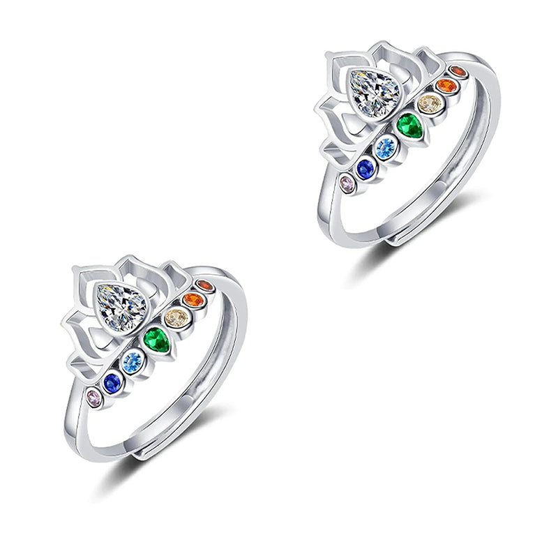 Anel dos 7 Chakras (COMPRE 1 LEVE 2)