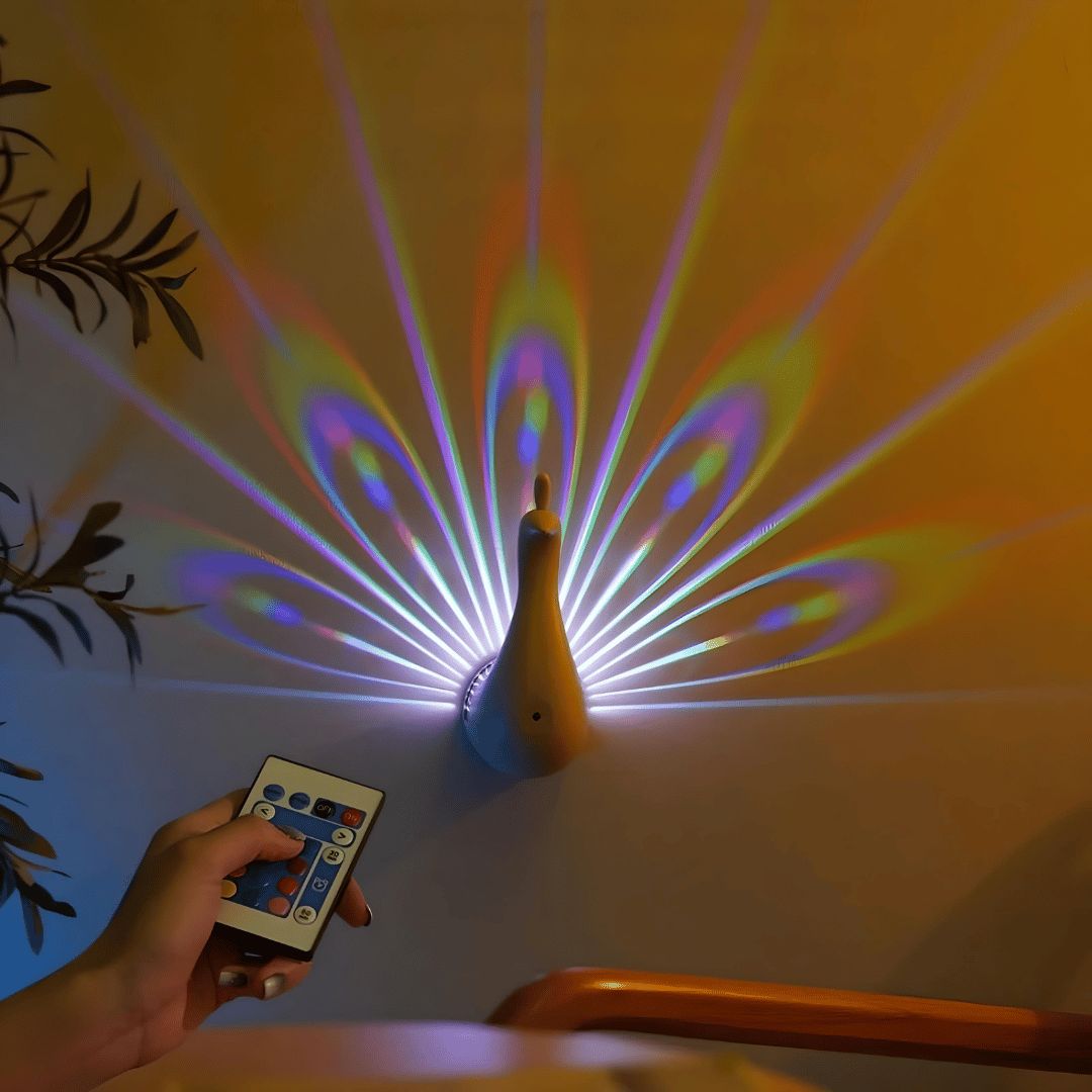 Luminária de Led Aura do Pavão