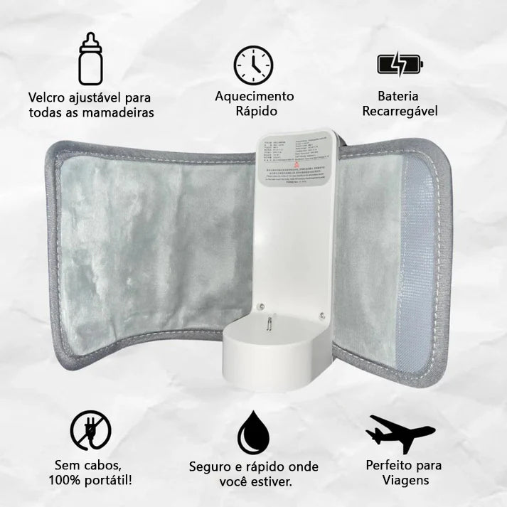 Aquecedor Portátil de Mamadeiras