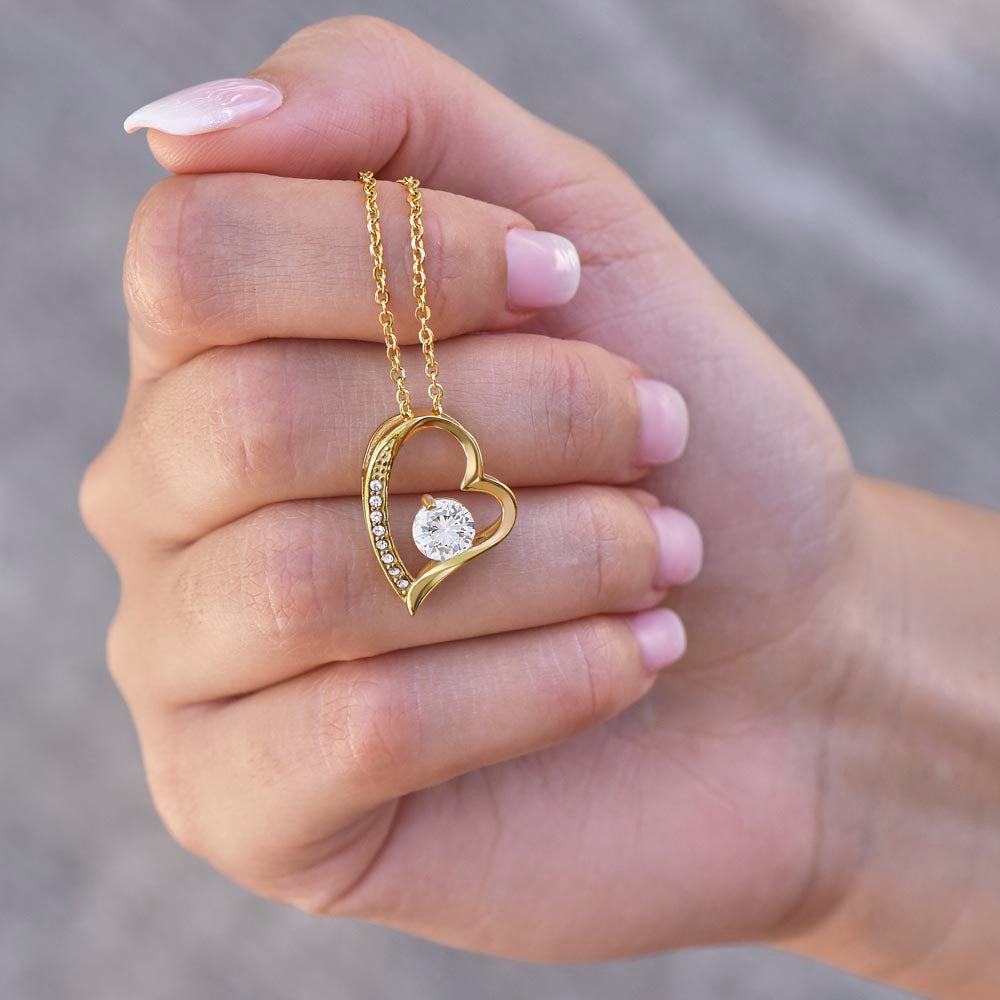 Colar em Ouro Branco 14k - Com Rosa Verdadeira - Para meu Amor
