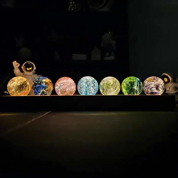 Luminária 7 Esferas Galácticas