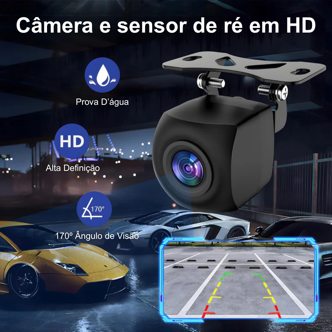 AutoPlay Connect 2025™ - Multimídia com CarPlay & Android Auto Sem Fio