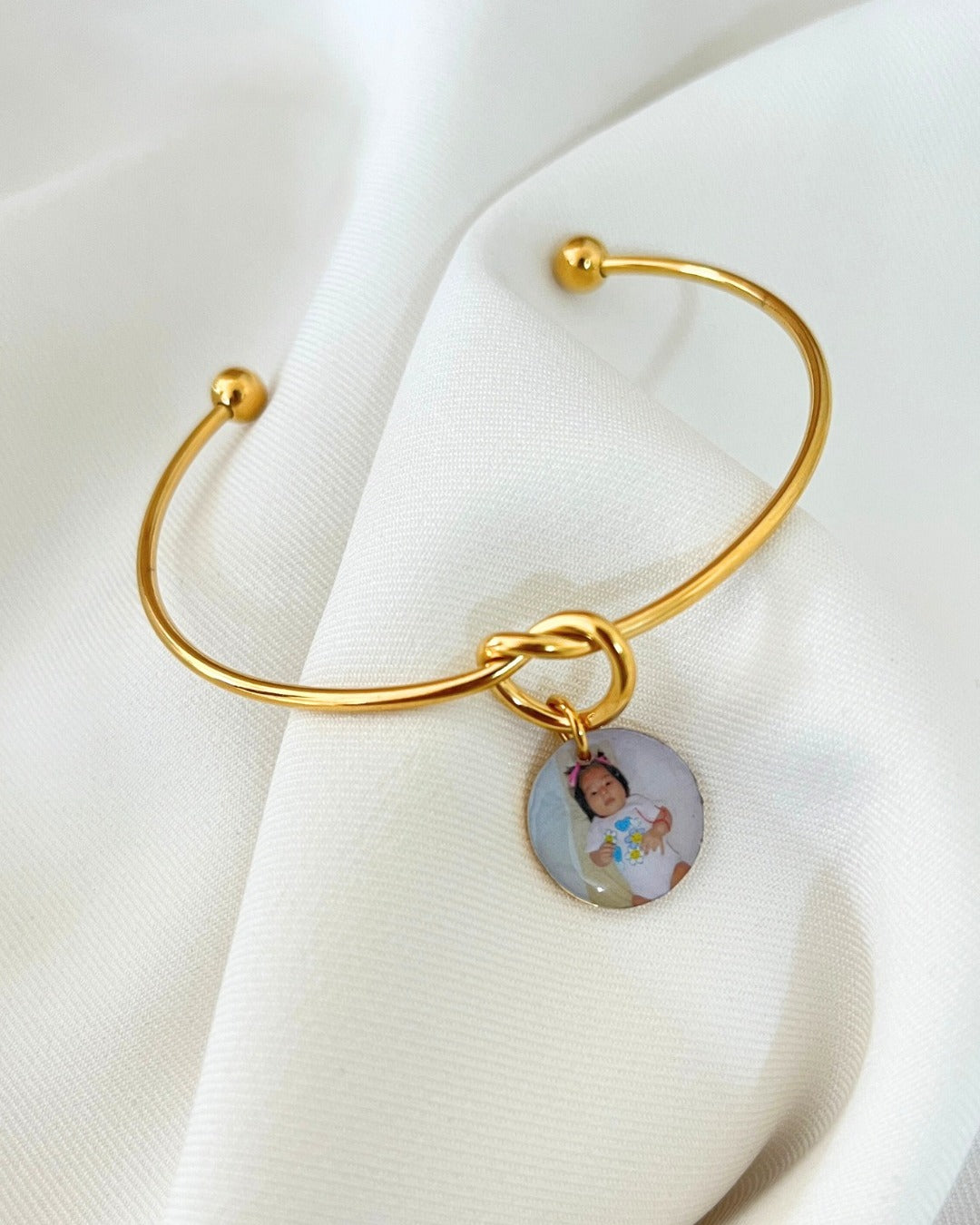 Pulseira Nó Personalizada com Foto