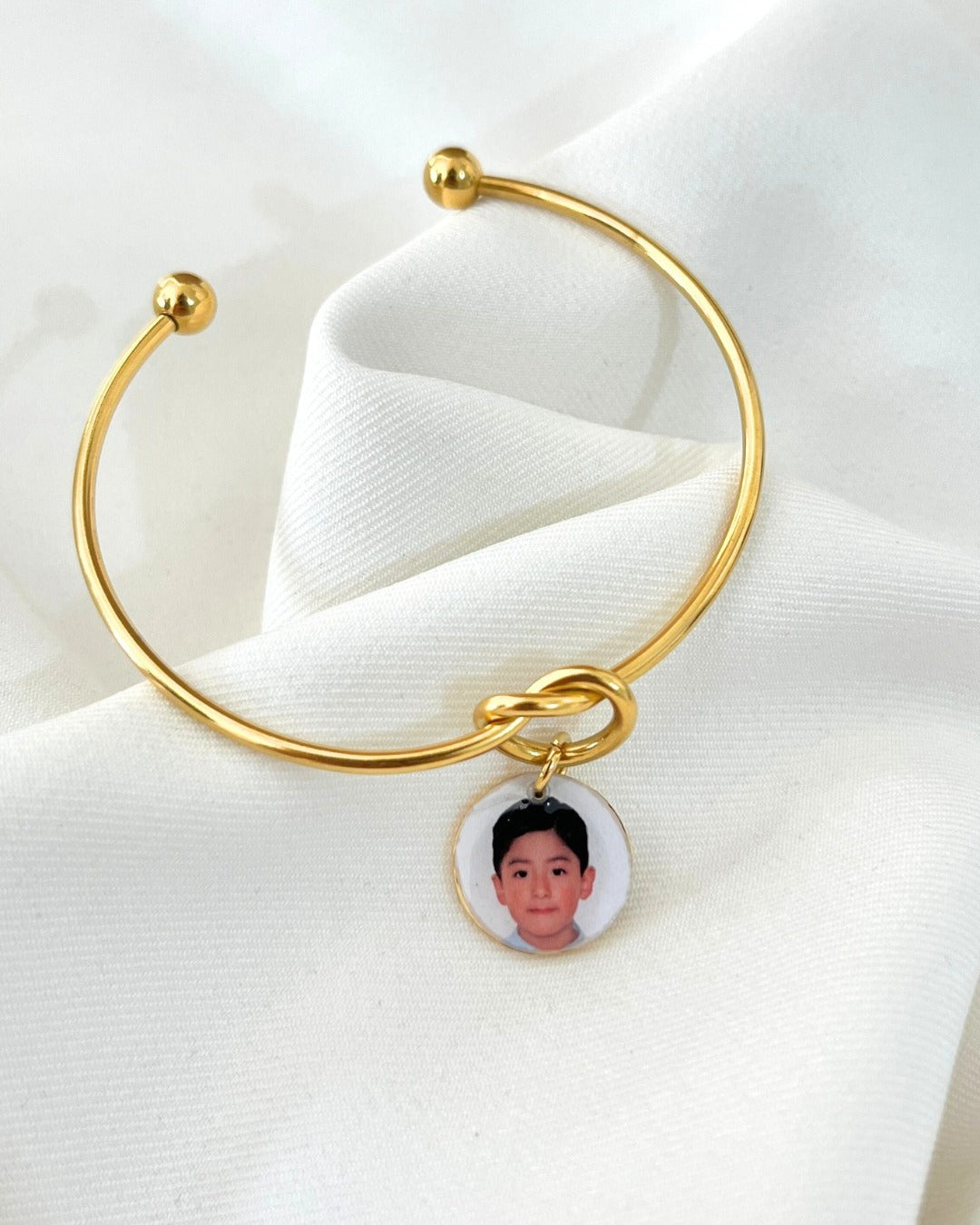 Pulseira Nó Personalizada com Foto