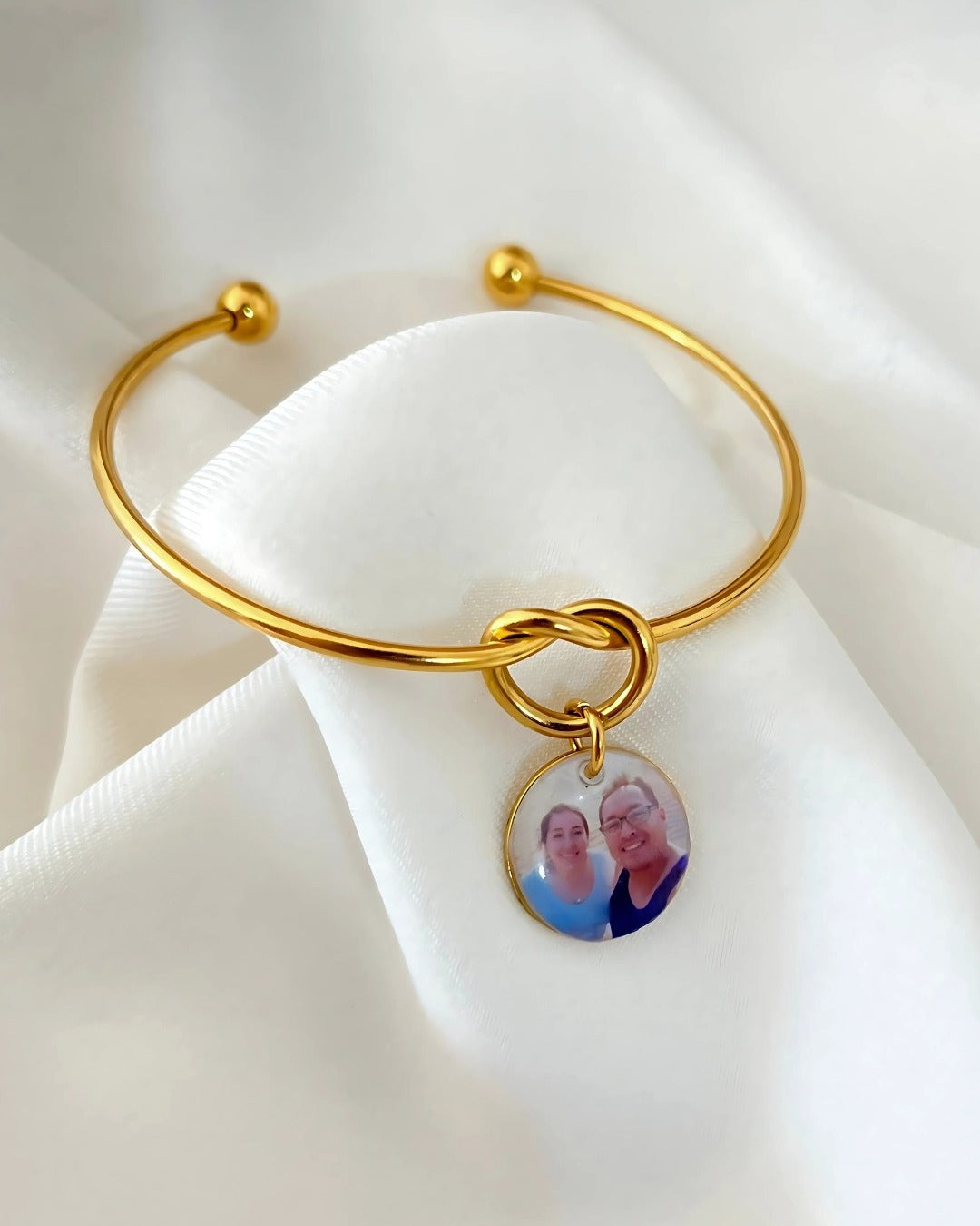 Pulseira Nó Personalizada com Foto