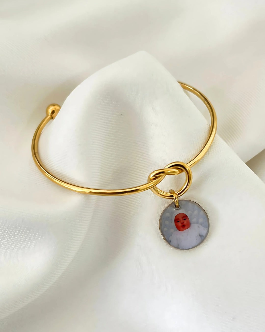 Pulseira Nó Personalizada com Foto