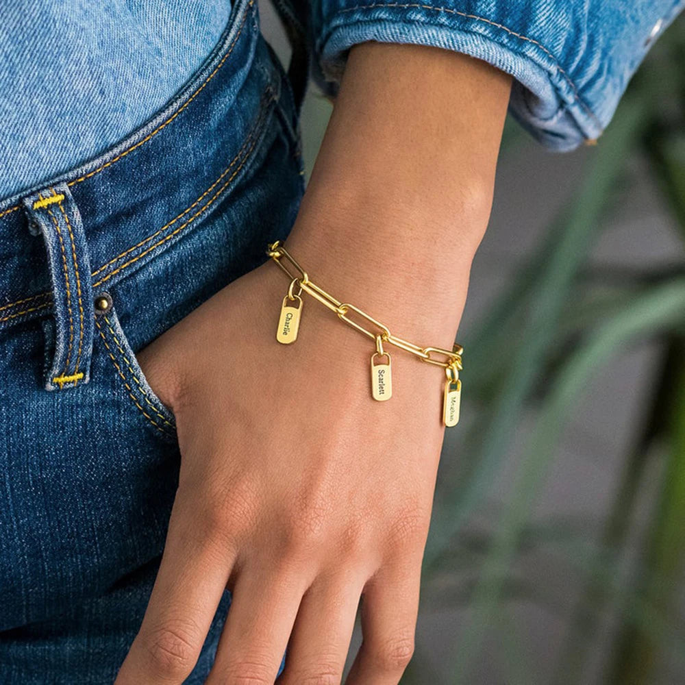 Pulseira Personalizada 'Laços de Familia'