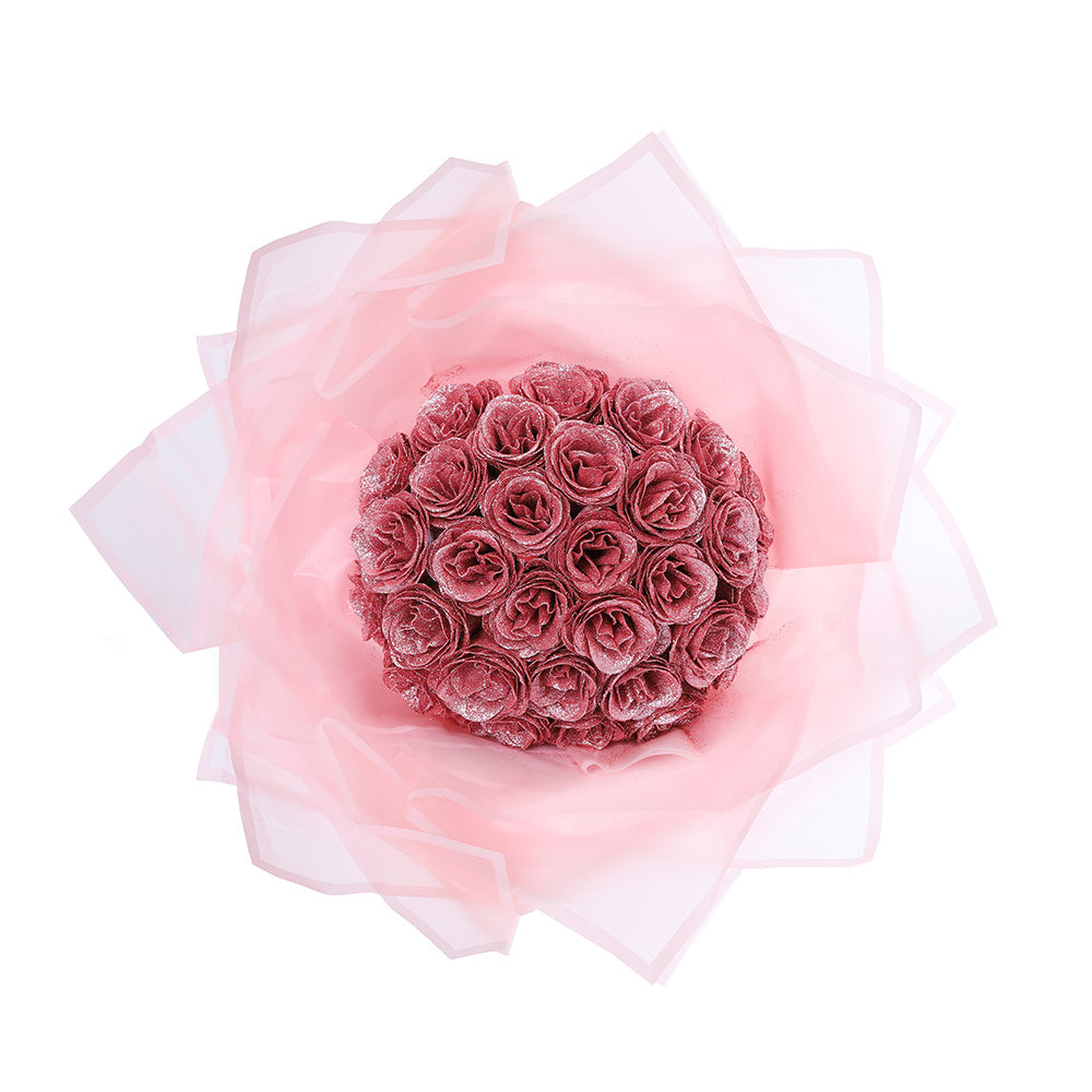 Buquê de Rosas com Glitter