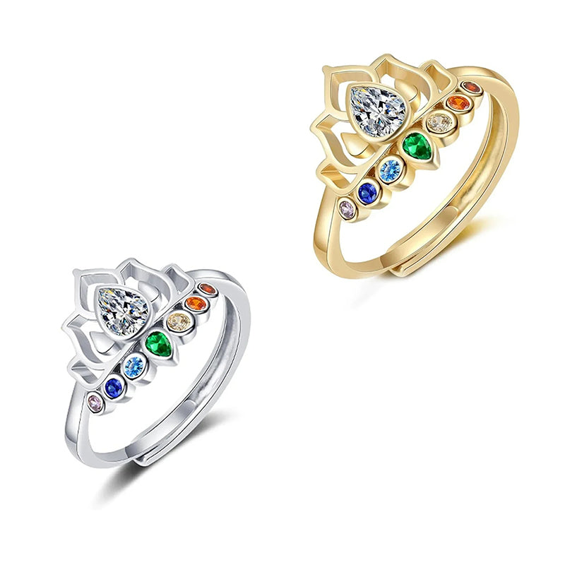 Anel dos 7 Chakras (COMPRE 1 LEVE 2)