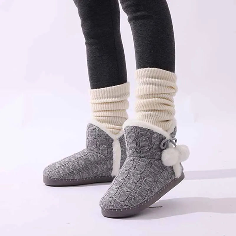 Bota Tricot de Inverno