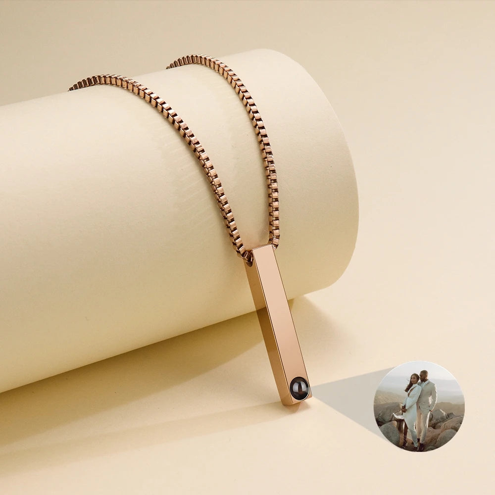 Colar Memórias Masculino | Personalizado com foto