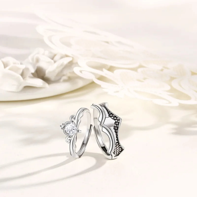 Juras Reais - Alianças de Prata 925 (Ajustável)