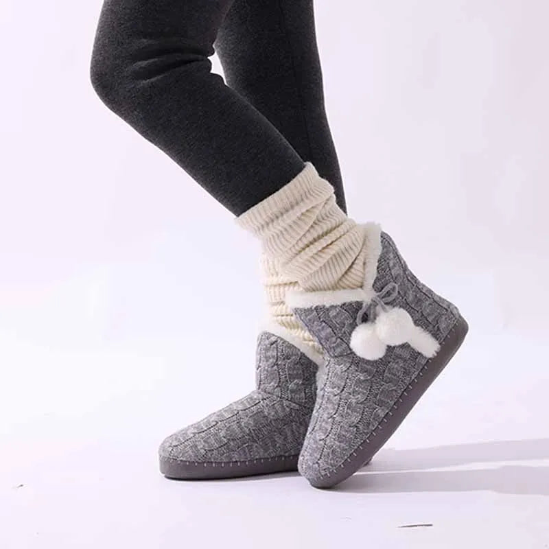 Bota Tricot de Inverno