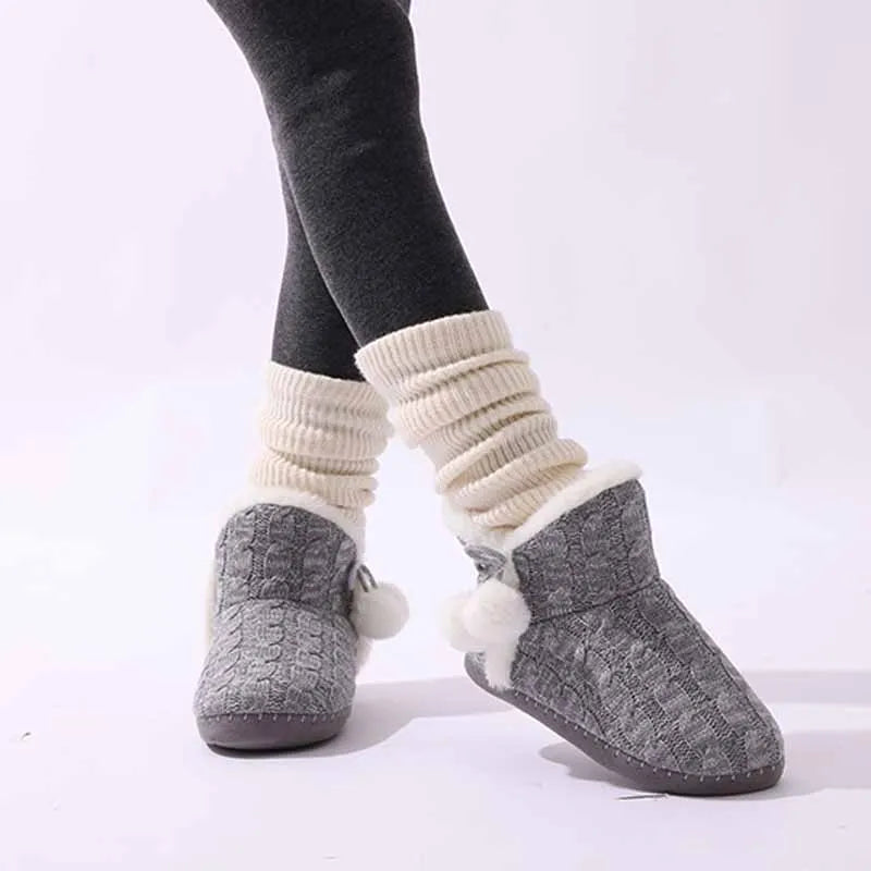 Bota Tricot de Inverno