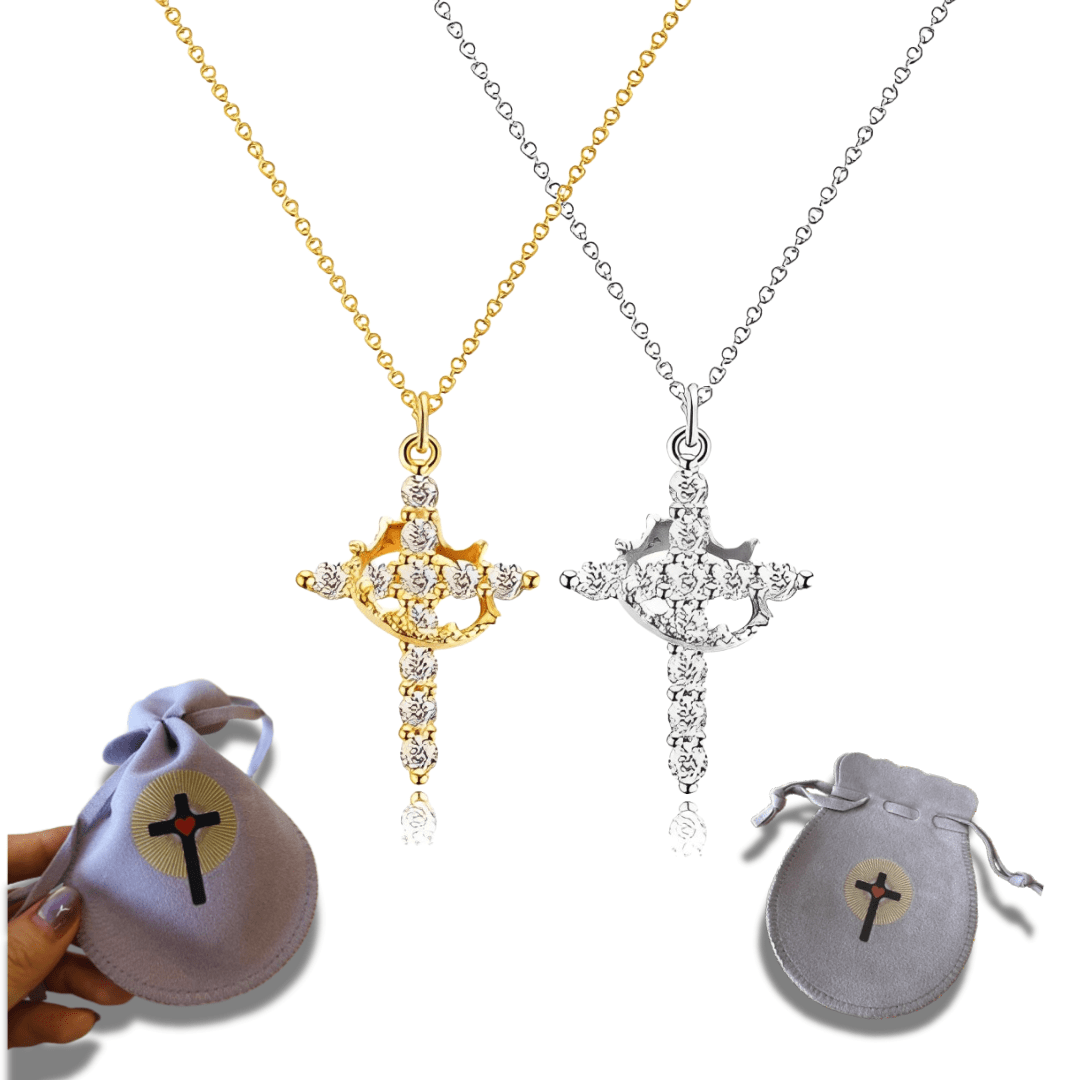 Colar Cruz Real Ouro 18k