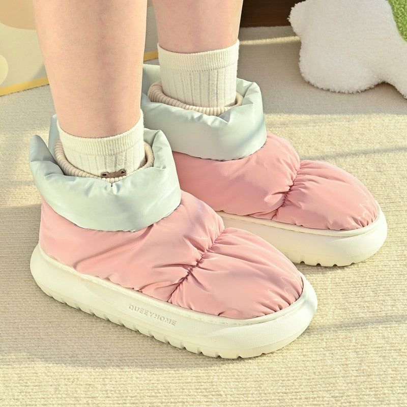 Botas Puff Femininas 'Pé de Algodão'
