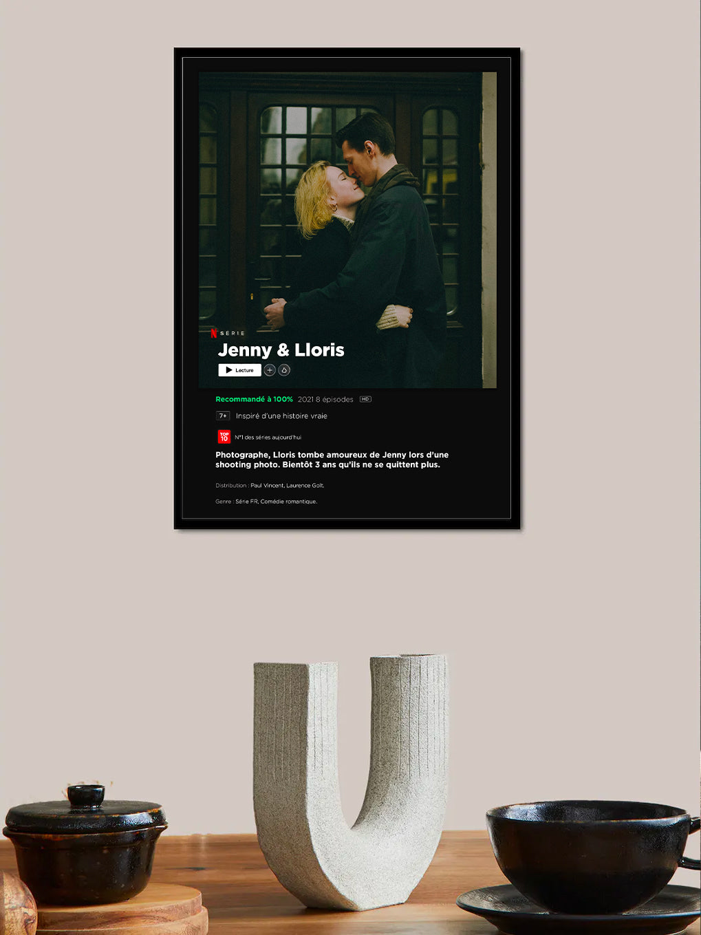 Quadro Personalizado em Formato de Série