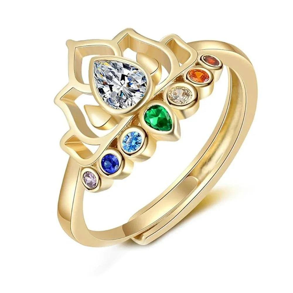 Anel dos 7 Chakras (COMPRE 1 LEVE 2)