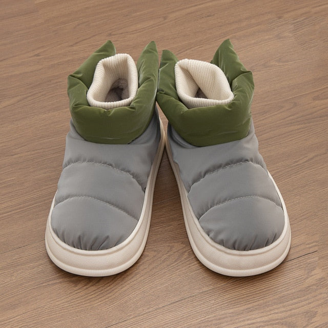 Botas Puff Femininas 'Pé de Algodão'