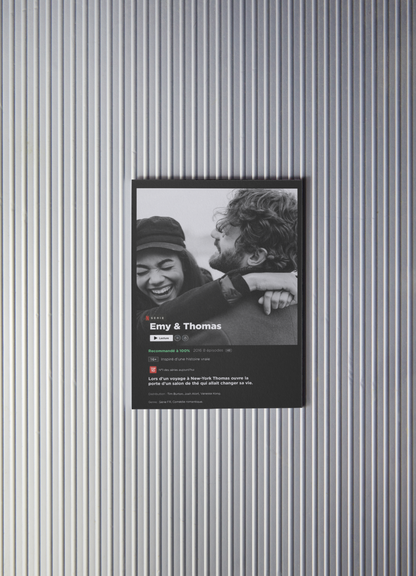 Quadro Personalizado em Formato de Série