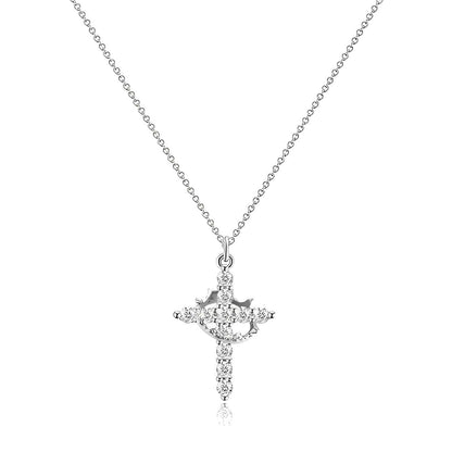 Colar Cruz Real Ouro 18k