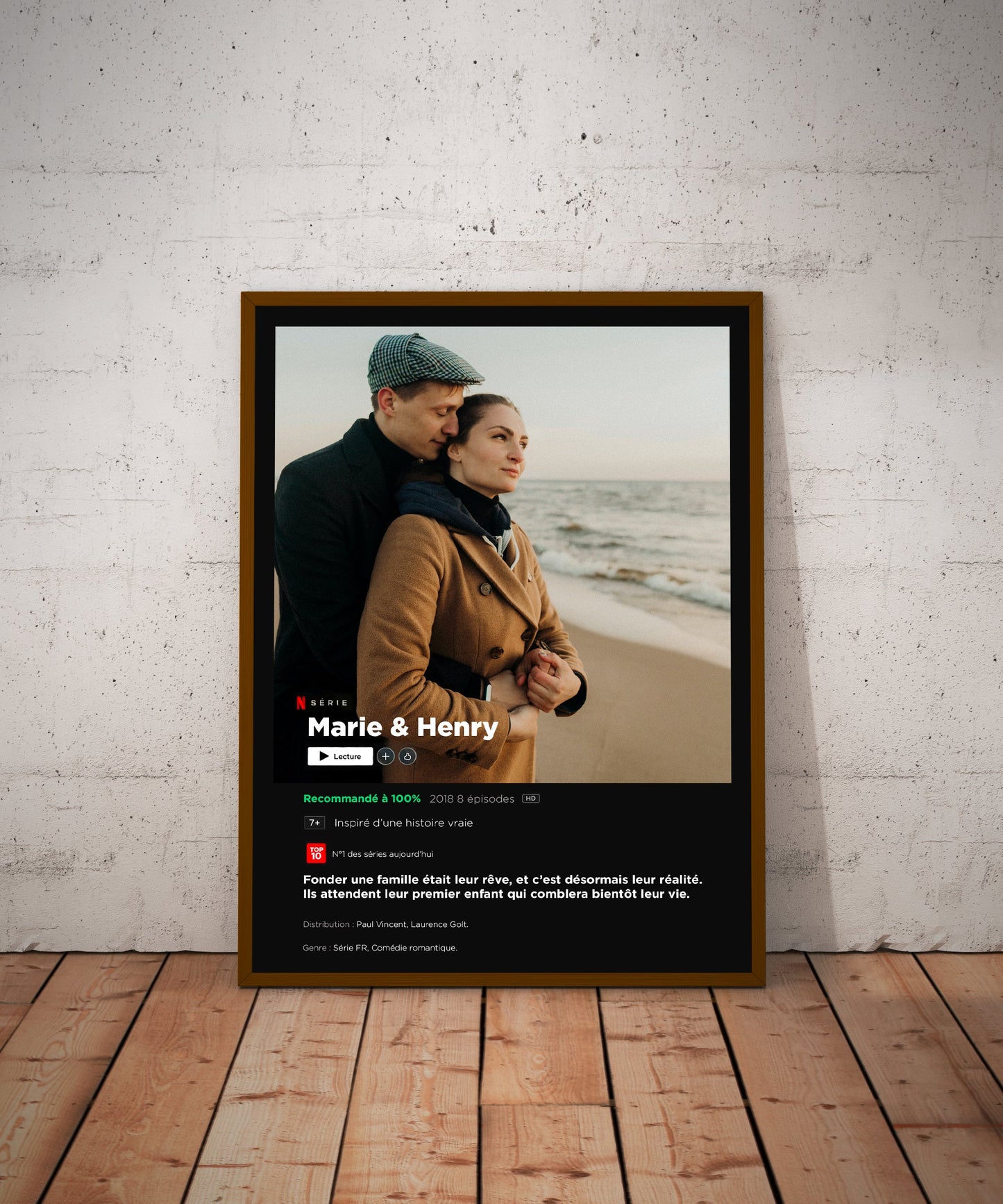 Quadro Personalizado em Formato de Série