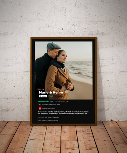 Quadro Personalizado em Formato de Série