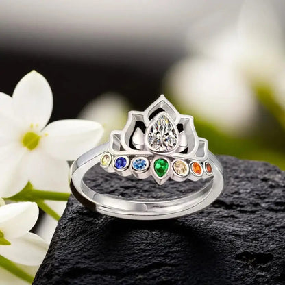 Anel dos 7 Chakras (COMPRE 1 LEVE 2)