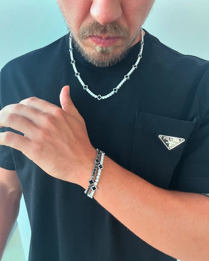 PULSEIRA DE TREVO ZIRCÔNIA BANHADO A OURO 18K