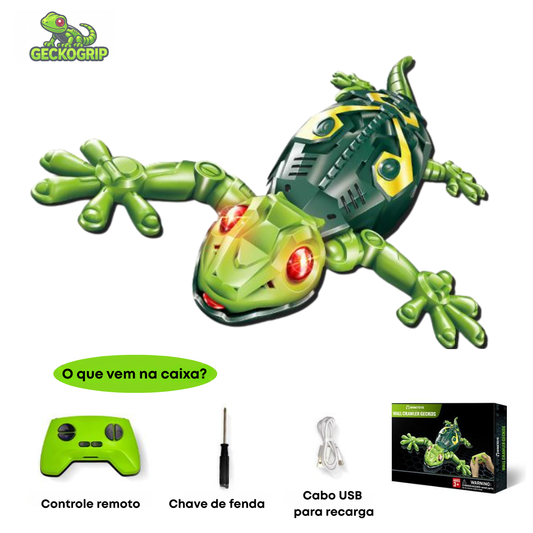 Lagartix – Lagarto de Controle Remoto que Escala Paredes