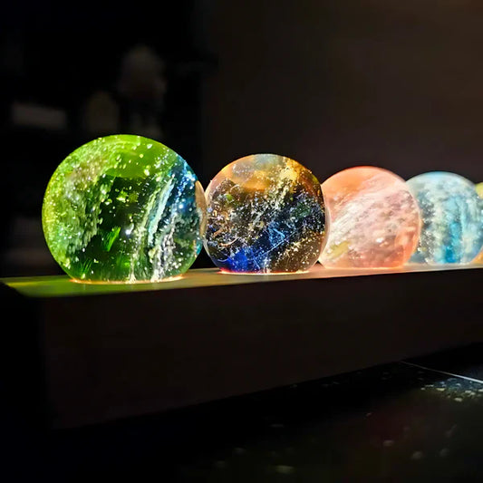 Luminária 7 Esferas Galácticas