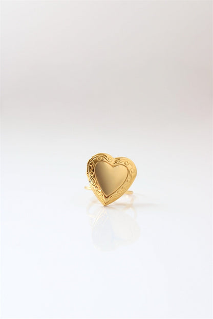 Anel Relicário com Foto Personalizada