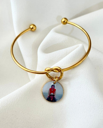 Pulseira Nó Personalizada com Foto