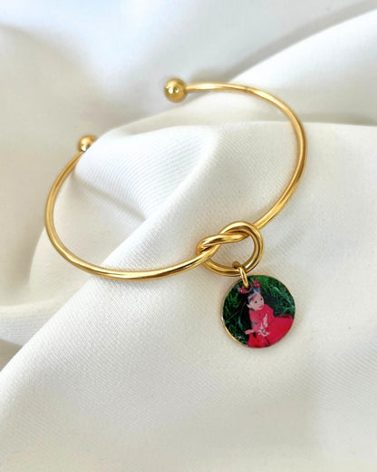 Pulseira Nó Personalizada com Foto