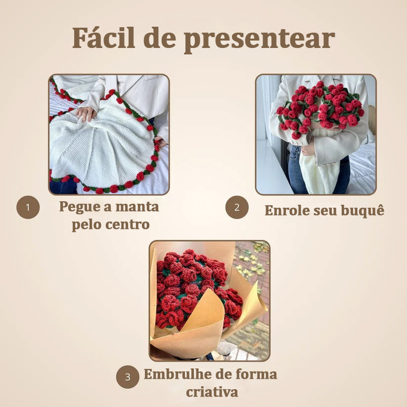 Manta Floral Eterna