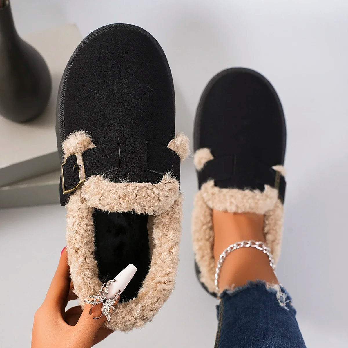Pantufa Fivela & Fofura