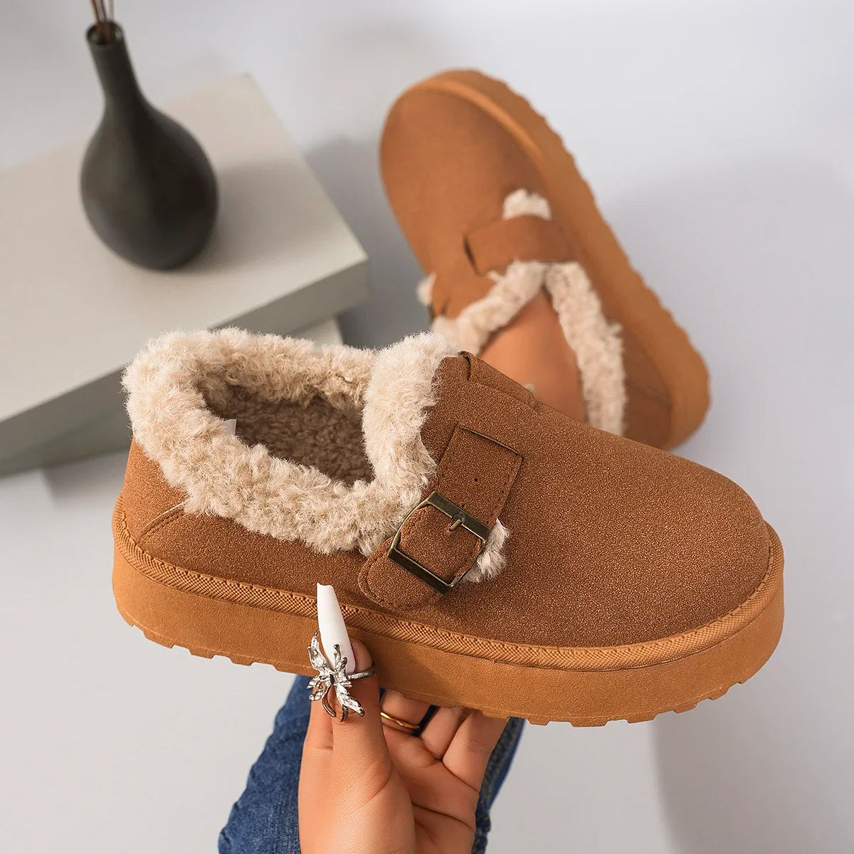 Pantufa Fivela & Fofura