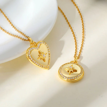 Relicário Estrela do Amor com Foto Personalizada