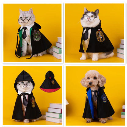 Roupinha para Gato & Cachorro - Kit Harry Potter (Hallowen)