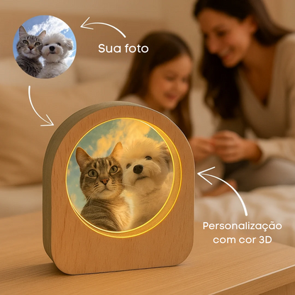 Cristal Luminoso 3D Personalizado