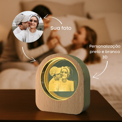 Cristal Luminoso 3D Personalizado