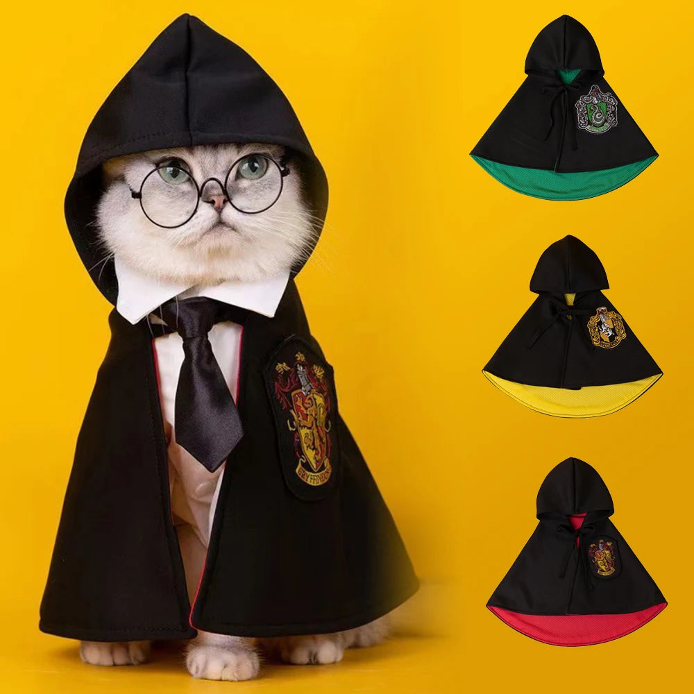 Roupinha para Gato & Cachorro - Kit Harry Potter (Hallowen)