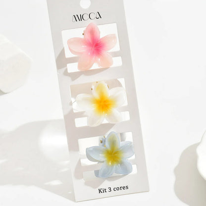 Kit Mini Grampinho de Flor – 3 unidades