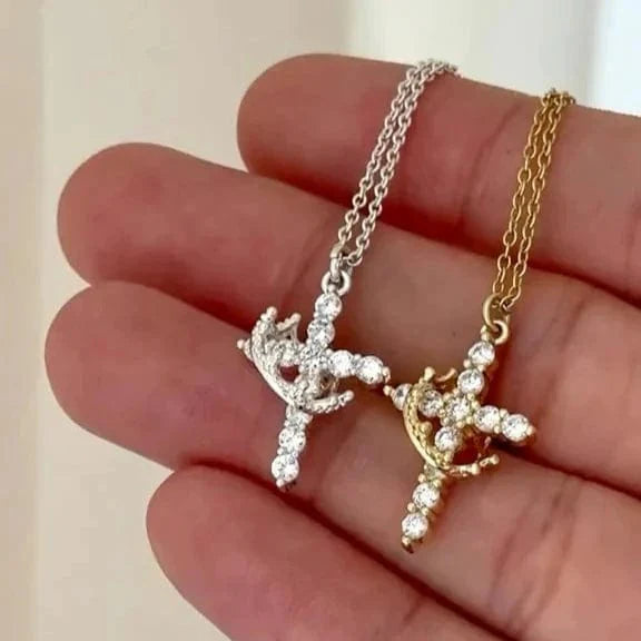 Colar Cruz Real Ouro 18k