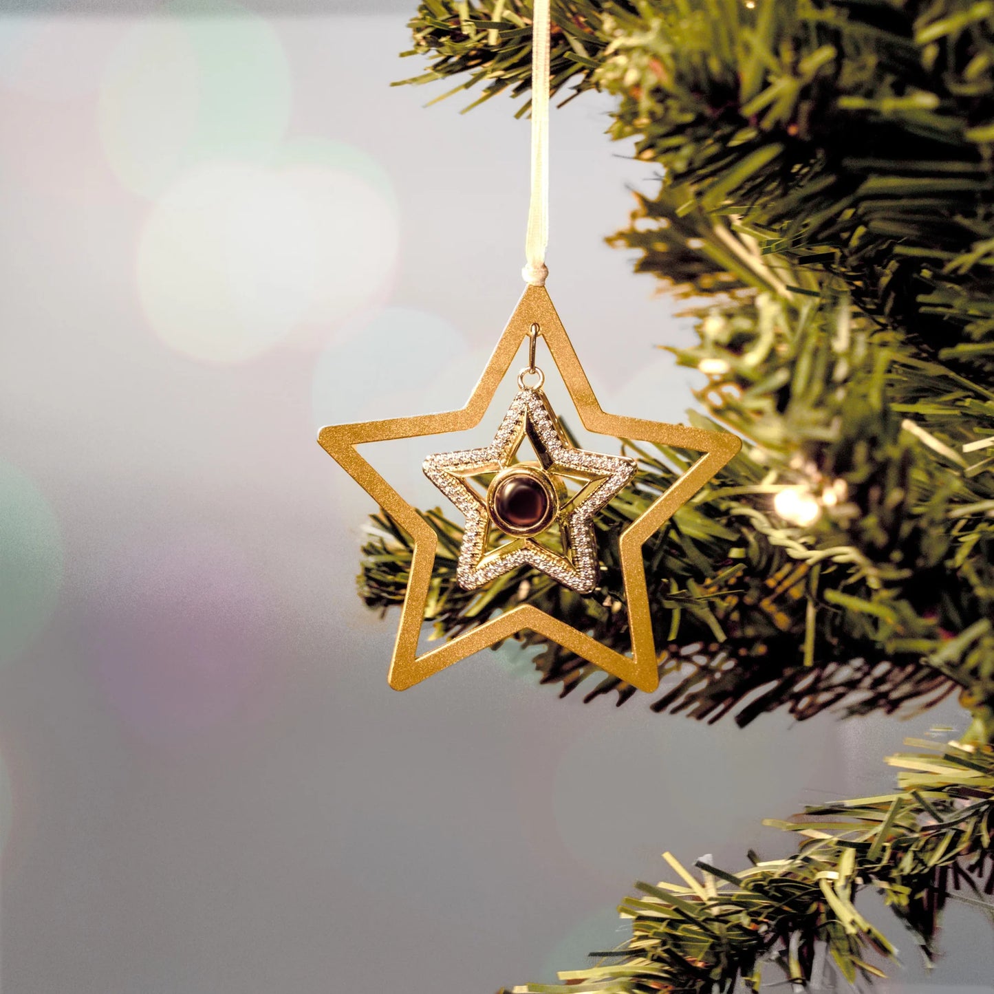 Enfeite para Árvore de Natal Personalizado com Foto