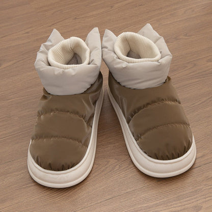 Botas Puff Femininas 'Pé de Algodão'